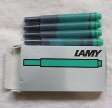 Lamy T10 Fountain Pen Ink Cartridges, green ink; 4 cartridges total picture