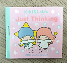 Vintage Sanrio Little Twin Stars Mini Sticker Book 1984/Pastel Colors/Complete picture