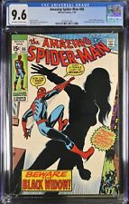 AMAZING SPIDER-MAN 86 CGC 9.6 V1 MARVEL 1970 NEW COSTUME FOR BLACK WIDOW 50 picture