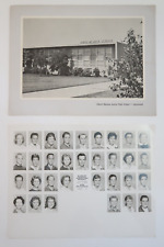 Albert Monroe Junior High School Inglewood California 1959 Class Photo w/Folder picture