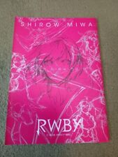Shirow Miwa Illustration Book Rough Drawing of RWBY Japanease picture