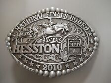 Hesston National Final Rodeo 2010 belt buckle youth size picture