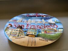 Mico San Francisco Souvenir 7.5” Decorative 3D Plate picture