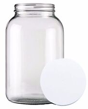 One Gallon Wide Mouth Glass Jar With Lid picture