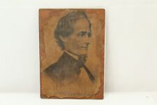 Vintage Decoupage Of Jefferson Davis 8 x 11 picture