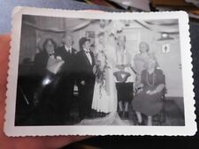 VINT SNAPSHOT PHOTO,  MOCK WEDDING, ALL WOMEN, LESBIAN INT picture