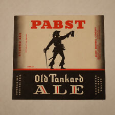 Pabst Old Tankard Ale One Half Gallon Label IRTP Strong picture