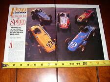 FRANK KURTIS AJ WATSON QUIN EPPERLY KUZMA INDY RACE CAR - ORIGINAL 1996 ARTICLE picture