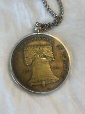 Vintage Bronze Liberty Bell 1776 Coin picture