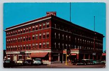Traveler's Hotel Kirksville Missouri MO Ad Classic Cars VINTAGE Postcard picture