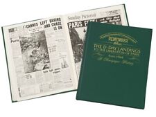 D-Day Landings Personalised War Book Historic Newspaper Coverage Military Gift picture