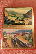 PENNSYLVANIA RAILROAD PRR PENNSY LINE DOUBLE DECK PLAYING CARDS CIRCA 1948 NICE picture