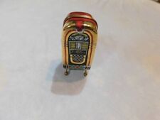 C. E. Peint Main Limoges France Hinged Trinket Collector Box Juke Box picture