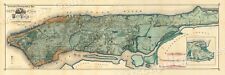 1865 Viele Map of New York Historic Map - 24x72 picture