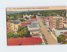 Postcard Fort Harrison Avenue Looking North Clearwater Florida USA picture