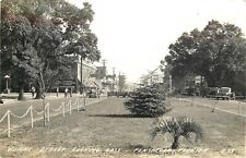 Postcard RPPC 1930s Florida Pensacola Wright Street Looking East FL24-1174 picture