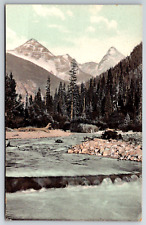 c1910s Mountains Sir Donald Eagle Peak Loop Glacier BC Canada Vintage Postcard picture