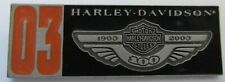 HARLEY DAVIDSON RARE 100TH ANNIVERSARY BIKER PIN.  picture