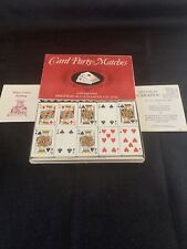 1963 VTG Card Party Matches With Bridge & Canasta Guides Made In The USA NY,NY picture