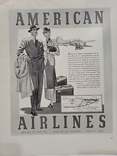 1939 American Airlines Fortune Magazine Print Advertising picture