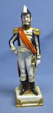Rare Scheibe Alsbach Dresden Sitzendorf Napoleon General Mortier Figurine EXC picture