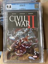 civil war II,9.8cgc ,#5 picture