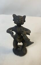 Vtg Bronze Brass Gold Color Musical Asian Figurine Sculpture $22.50 OBO {ch} picture