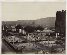 Italy, Florence, Cemetery of the Holy Gate San Miniato al Monte, ca.1880, shooting picture