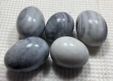 Vintage Granite Stone Eggs - Lot of 5 picture