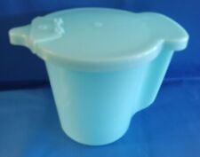 Vtg Tupperware Sheer Blue Flip Top Creamer With Spout 574-11 Made in USA.. 🇺🇸  picture