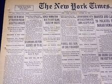 1931 OCTOBER 24 NEW YORK TIMES - TRENTON PRISON BREAK 3 DIE - NT 4148 picture
