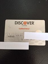 VINTAGE EXPIRED DISCOVER CREDIT CARD picture