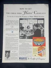 Magazine Ad* - 1934 - Wheaties - Lefty Grove picture