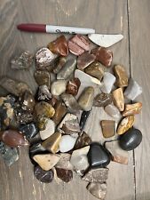 3lb Mixed Lot Polished Rocks - Tumbled Stones  Mix old stock f picture