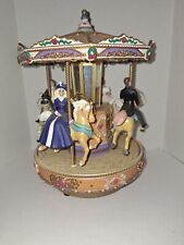 1998 Barbie Holiday Merry Go Round Musical Carousel Mr Christmas Untested NoCord picture