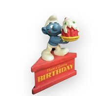 Vintage Birthday Smurf picture