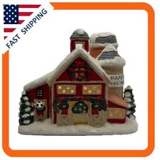 Vintage Hobbyist Christmas Village Barn Cow picture