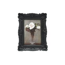 CISOO 4x6 Vintage Picture Frame Antique Ornate Black Photo Frame for Table To... picture