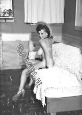 (Donna Mae) “Busty” Brown 1950s-Pinup Girl, Burlesque Dancer, Vintage- 13 Photos picture