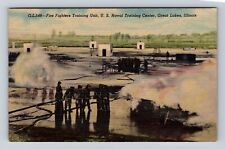 Great Lake IL-Illinois, U.S Naval Training Center, Antique Vintage Postcard picture