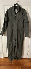 Military Flyers Coveralls Summer Weight Fire Resistant Sz 42 L Army Halloween picture