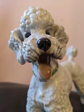 1953 Large Vtg German Rosenthal Karner Standing Poodle Dog Porcelain Figurine 9