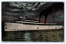 1911 Steamer Northwest Cruise Ship Detroit Michigan MI Vintage Antique Postcard picture