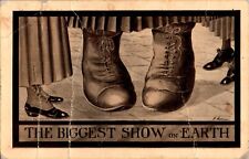 The Biggest Show on Earth 1910 Postcard picture