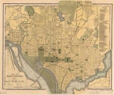 1893 Map| Map of Washington, D.C| District of Columbia|Washington|Washington D.C picture