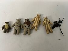 Kenner Star Wars Return of the Jedi Ewok Lot (5) Vintage Action Figure Toys picture