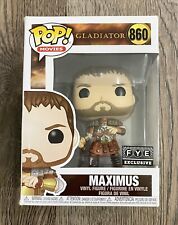 Funko Pop Movies Gladiator: Maximus #860 FYE Exclusive w/ Protector BOX DAMAGE picture