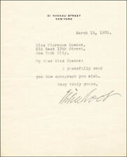 ELIHU ROOT - TYPED LETTER SIGNED 03/15/1935 picture