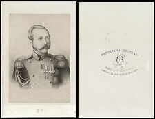 TSAR ALEXANDER II OF RUSSIA  circa 1870s CDV PHOTO PUBLISHED BY GOUPIL, PARIS picture