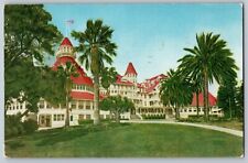 Coronado, California CA - Hotel Del Coronado - Vintage Postcard - Posted picture